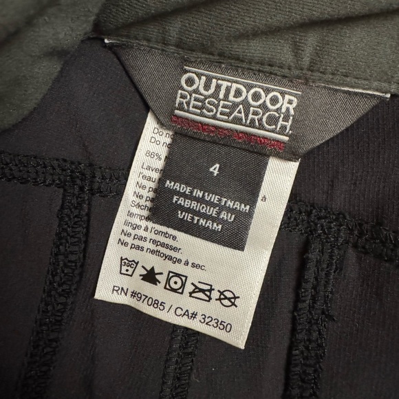 Outdoor Research Charcoal Athletic Shorts - Picture 8 of 10